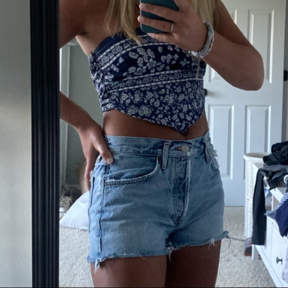 Blue Blush top